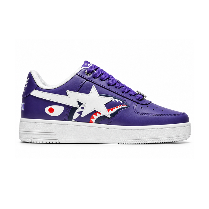 Bape Sta Shark Purple/White