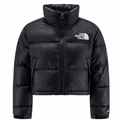 Women's Nuptse Short Jacket – Black