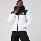 Nuptse Short Jacket – Snow White